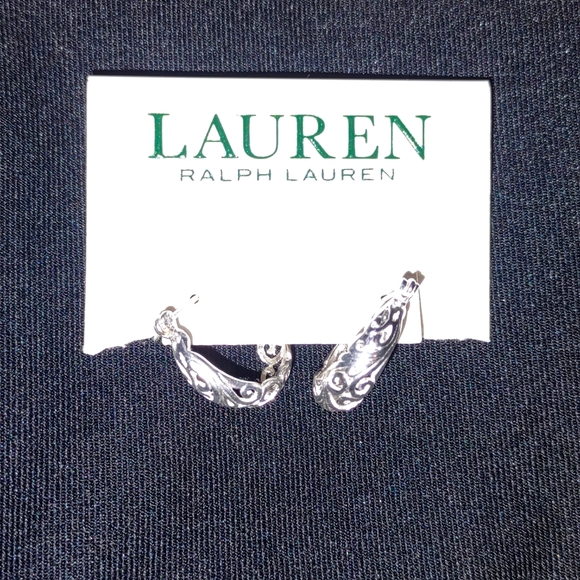 Jewelry - Sterling silver hoop earrings